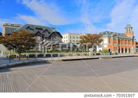 [福岡縣]天氣晴朗時，前大阪商船和前三井文治俱樂部 70301807