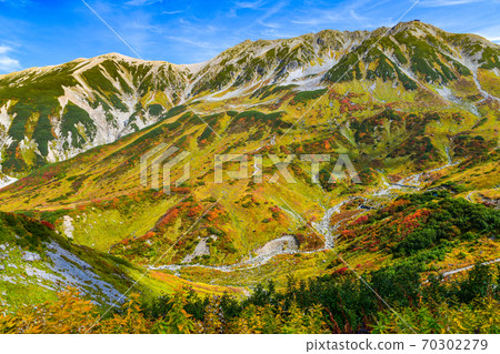 立山的秋天風景 立山的秋天風景 70302279