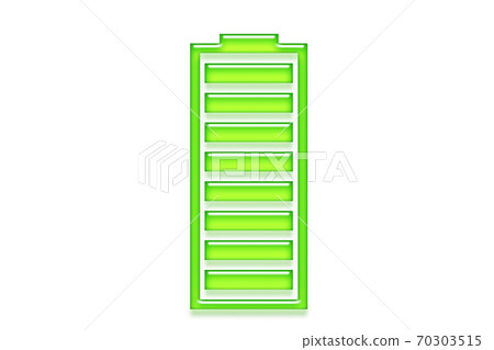 Fully charged battery image 70303515