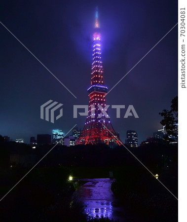 雨中的東京鐵塔 雨中的東京鐵塔 70304081