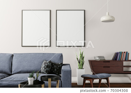 Modern interior mock-up 70304308