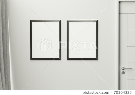 Modern interior mock-up 70304323