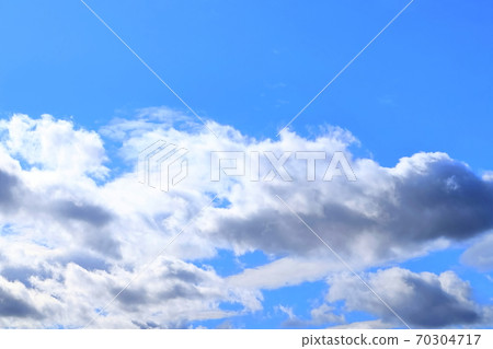 blue sky and white clouds blue sky and white clouds 70304717