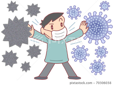 電暈和流行性感冒同時流行（男性） 70306038