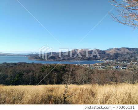 Lake Yamanaka (Yamanakako Village, Yamanashi Prefecture) Lake Yamanaka (Yamanakako Village, Yamanashi Prefecture) 70306131