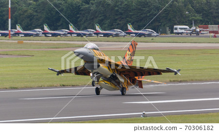 Belgian Air Force F-16 MLU 31tigersqn landing Belgian Air Force F-16 MLU 31tigersqn landing 70306182