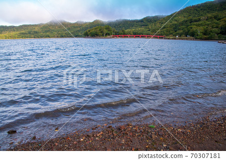 縣立赤城公園赤城大沼初秋風光 縣立赤城公園赤城大沼初秋風光 70307181