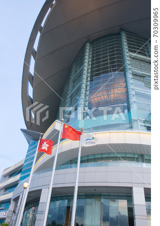 1 June 2007 Victoria harbour and Convention Center, Hong Kong, China 70309965