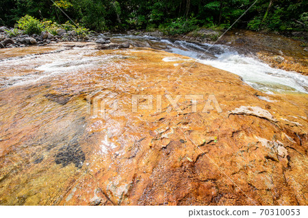 A mountain stream that will sink into the dam lake, Akita Prefecture A mountain stream that will sink into the dam lake, Akita Prefecture 70310053