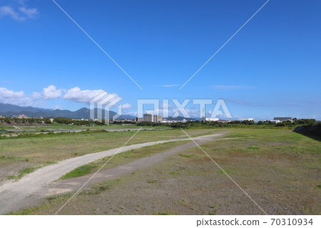 相模川河床（神奈川縣海老名市） 70310934
