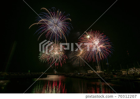 Atami sea fireworks display Atami sea fireworks display 70312207