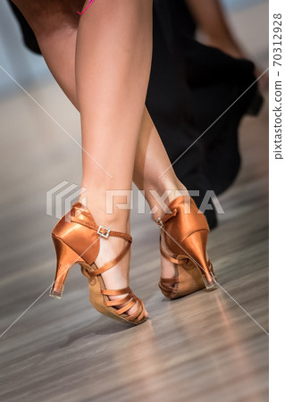 legs of girl dancing latin dance legs of girl dancing latin dance 70312928