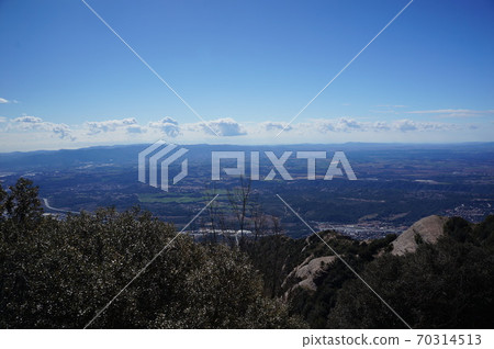 Landscape of Montserrat, Spain 70314513