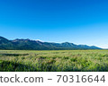 Shirogane model ranch Tokachidake mountain range Biei 70316644