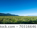 Shirogane model ranch Tokachidake mountain range Biei 70316646