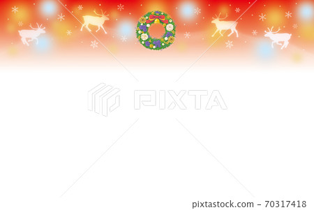 Red Christmas background illustration Red Christmas background illustration 70317418