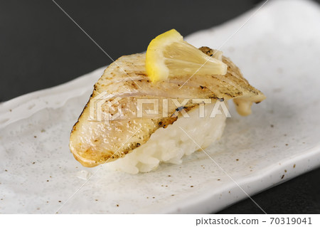 Nodoguro Sushi Stock Photo