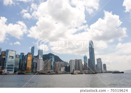 30 May 2007 CBD at Hong Kong harbour. hong kong China 30 May 2007 CBD at Hong Kong harbour. hong kong China 70319624