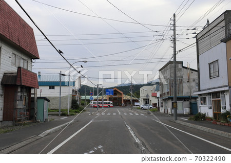 Hokkaido Otoineppu JR Otoineppu Station and Ekimae-dori Hokkaido Otoineppu JR Otoineppu Station and Ekimae-dori 70322490