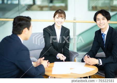 Image of business negotiation photo material Image of business negotiation photo material 70322581
