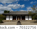 Shin-Yakushiji main hall in autumn 70322756