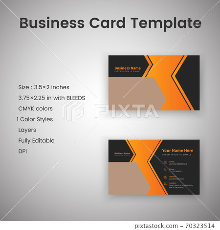 creative industrial Professional Corporate Business Card Template creative industrial Professional Corporate Business Card Template 70323514