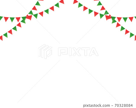 三角旗 聖誕節圖像 插圖素材 圖庫