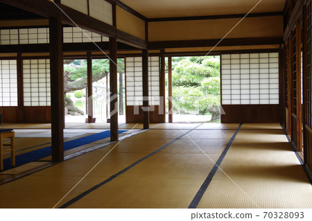 栗林市公園北月亭的室內風景 70328093