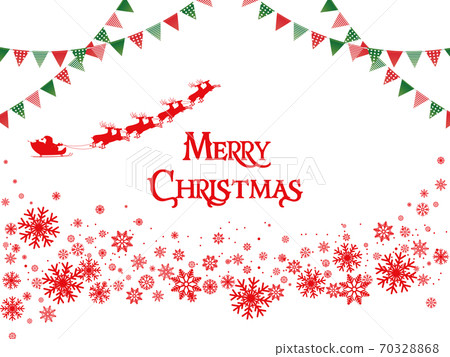 Christmas image material 70328868