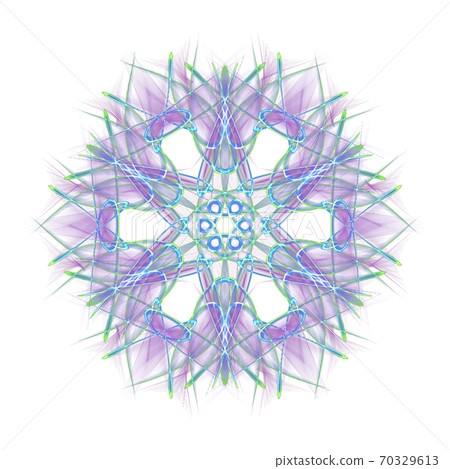 Beautiful hexagon (transparent PNG background) 2021010_006 70329613