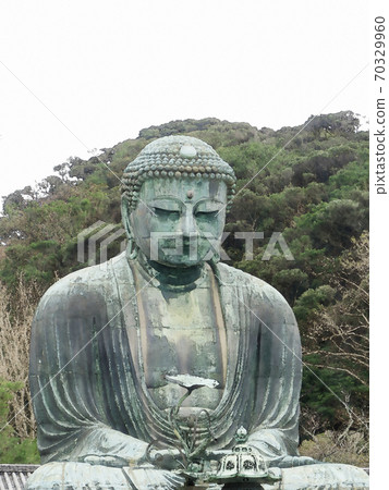 “鎌倉大佛”水彩風格 70329960