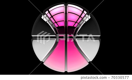 3D illustration of basketball 3D illustration of basketball 70330577