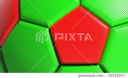 3D illustration of soccer ball 3D illustration of soccer ball 70330947