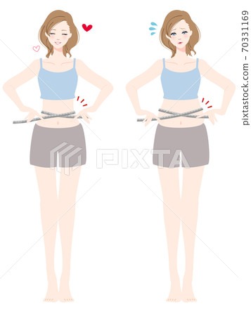 Women who care about waist size 70331169