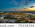 [Mie Prefecture] Yokkaichi / Factory night view / Twilight 70338394