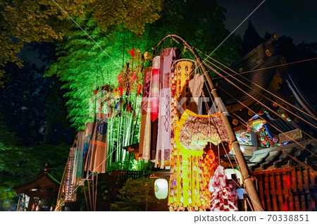 Masamune Date（仙台市）的墓地Zuihoden的照明 70338851