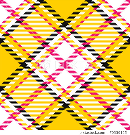 Plaid pattern seamless. Check fabric texture. Stripe square background. Vector textile design. Plaid pattern seamless. Check fabric texture. Stripe square background. Vector textile design. 70339125