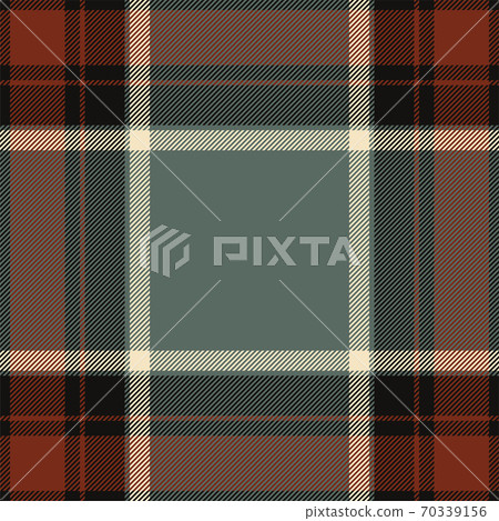 Plaid pattern seamless. Check fabric texture. Stripe square background. Vector textile design. 70339156