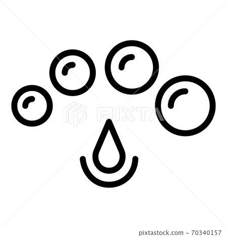 Best credit score icon, outline style Best credit score icon, outline style 70340157