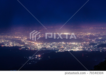群馬縣赤城山的夜景 70340304