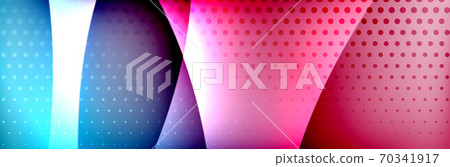 Fluid gradient neon color waves, vector abstract background Fluid gradient neon color waves, vector abstract background 70341917