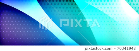 Fluid gradient neon color waves, vector abstract background Fluid gradient neon color waves, vector abstract background 70341948