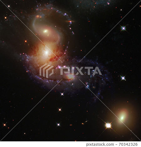 Deep space. Elements of this image furnished by NASA 70342326