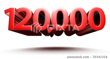Numbers 120000. 70342354