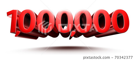 Numbers 1000000. 70342377