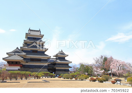 Spring National Treasures Matsumoto Castle Spring National Treasures Matsumoto Castle 70345922