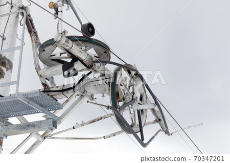 Heavy machinery working in low temperature Heavy machinery working in low temperature 70347201