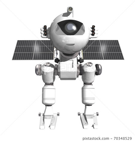 Planetary asteroid satellite bird-shaped exploration robot 70348529