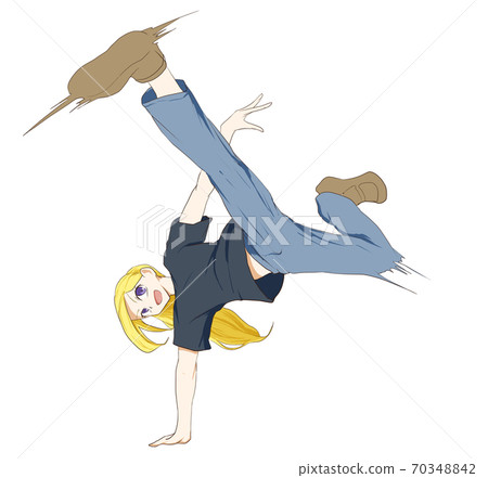 Break dancer 70348842