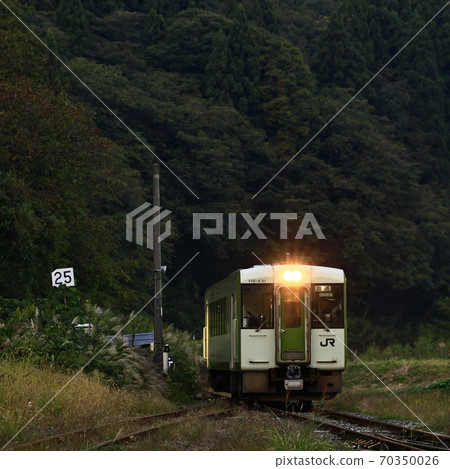 Iiyama line in autumn Iiyama line in autumn 70350026